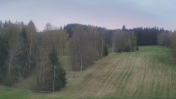 Dojezd hlavní sjezdovky