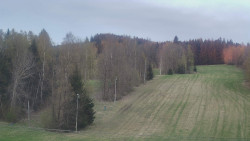 Dojezd hlavní sjezdovky