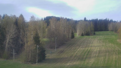 Dojezd hlavní sjezdovky