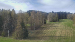 Dojezd hlavní sjezdovky