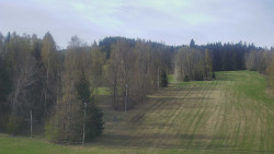 Dojezd hlavní sjezdovky