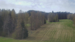 Dojezd hlavní sjezdovky