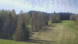 Dojezd hlavní sjezdovky