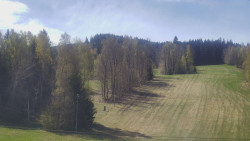 Dojezd hlavní sjezdovky