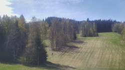 Dojezd hlavní sjezdovky