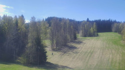 Dojezd hlavní sjezdovky