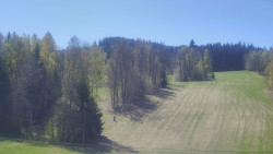 Dojezd hlavní sjezdovky