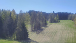 Dojezd hlavní sjezdovky