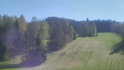 Dojezd hlavní sjezdovky