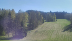 Dojezd hlavní sjezdovky