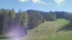 Dojezd hlavní sjezdovky