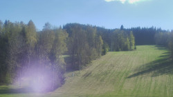 Dojezd hlavní sjezdovky