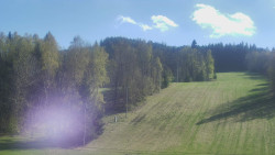 Dojezd hlavní sjezdovky