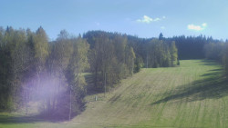 Dojezd hlavní sjezdovky