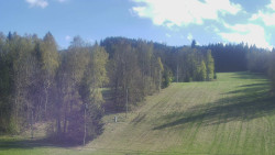 Dojezd hlavní sjezdovky