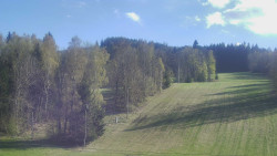 Dojezd hlavní sjezdovky