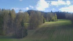 Dojezd hlavní sjezdovky