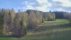 Dojezd hlavní sjezdovky