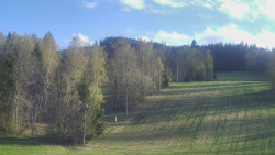 Dojezd hlavní sjezdovky