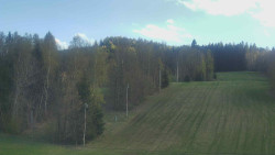 Dojezd hlavní sjezdovky