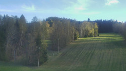 Dojezd hlavní sjezdovky