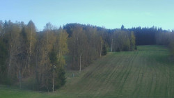 Dojezd hlavní sjezdovky