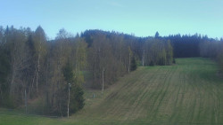 Dojezd hlavní sjezdovky