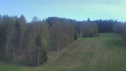 Dojezd hlavní sjezdovky