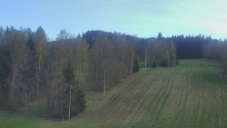 Dojezd hlavní sjezdovky