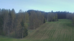 Dojezd hlavní sjezdovky