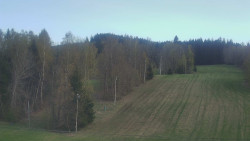 Dojezd hlavní sjezdovky