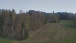 Dojezd hlavní sjezdovky