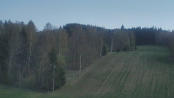 Dojezd hlavní sjezdovky