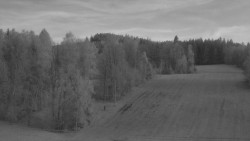 Dojezd hlavní sjezdovky