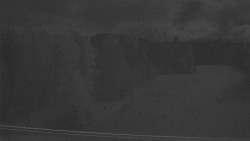 Dojezd hlavní sjezdovky