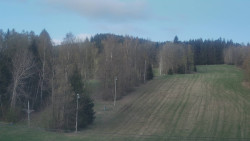 Dojezd hlavní sjezdovky