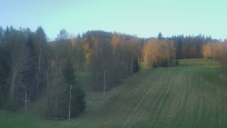 Dojezd hlavní sjezdovky