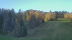 Dojezd hlavní sjezdovky