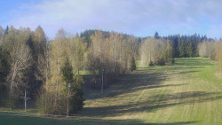 Dojezd hlavní sjezdovky