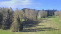 Dojezd hlavní sjezdovky