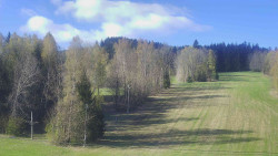 Dojezd hlavní sjezdovky