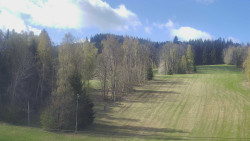 Dojezd hlavní sjezdovky