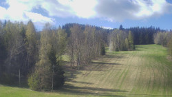 Dojezd hlavní sjezdovky