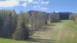 Dojezd hlavní sjezdovky