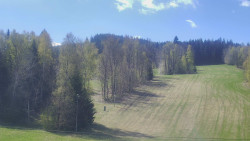 Dojezd hlavní sjezdovky