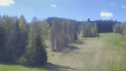 Dojezd hlavní sjezdovky