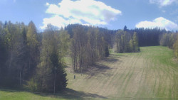 Dojezd hlavní sjezdovky