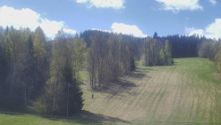 Dojezd hlavní sjezdovky