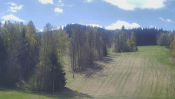 Dojezd hlavní sjezdovky