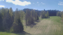 Dojezd hlavní sjezdovky